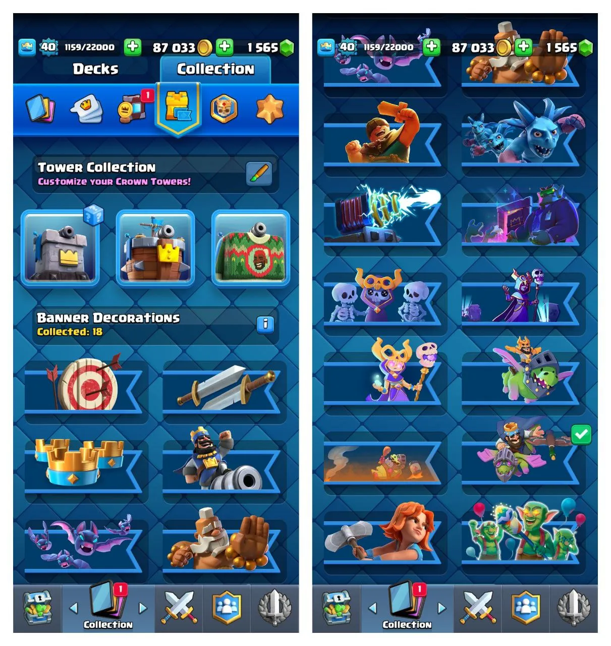 💥45% OFF SALE💥7 MAX CARDS 🏆 7809 TROPHIES ❄ ARENA LVL 20 ♥ KT LEVEL 13 💮 LEVEL 40 💝 31 EMOTES ☄️ 8 YRS SPECIAL AND COOL BADGES ♥ 119 CARDS 🍀 FREE NAME CHANGE 🔥 FAST DELIVERY 🚚