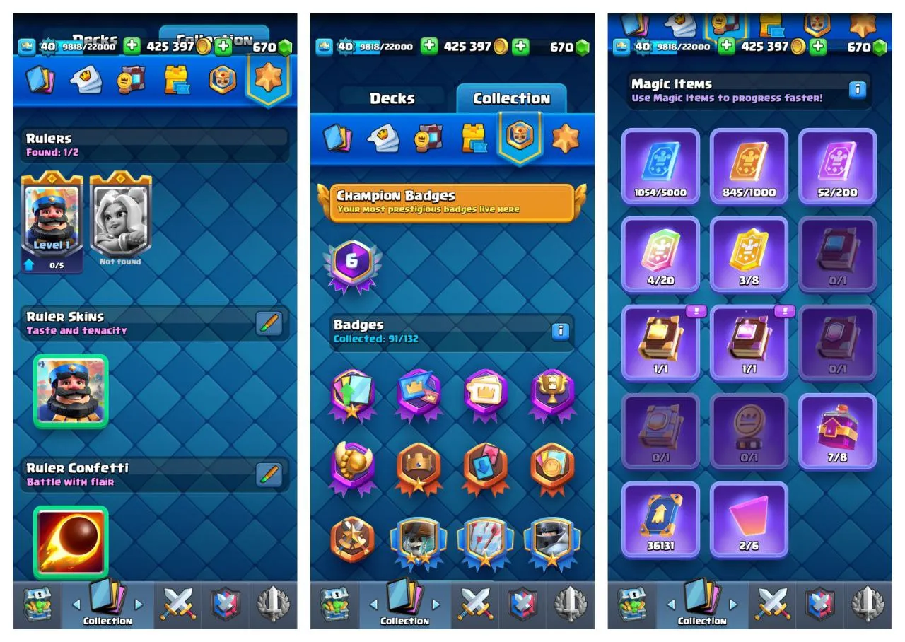💥45% OFF SALE💥 8 MAX CARDS 💢 8 EVO CARDS ☘️ 1 ELITE CARD 🏆 8911 TROPHIES ⚡ 22 ARENA LVL ♨️ 50 XP LVL🔻 13 KT 📛 49 OP RARE EMOTES ☄️ 5 OP TOWER SKIN 🗼 119 CARDS ✴️ FAST DELIVERY 🚚 FREE COC ACCOUNT 💢