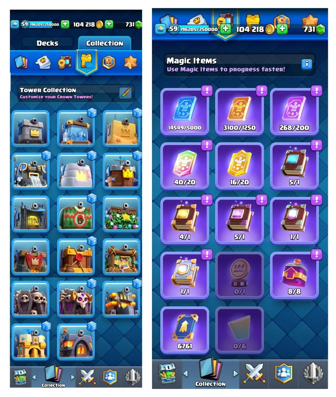 💥LUXURY GERMANY LOCAL ACCOUNT 💥75 MAX CARDS 💢 20 ELITE CARD 🍀 17 EVO CARDS 🏆 12,000 TROPHIES ⚡24 ARENA LVL 🌹 59 XP LVL🧣15 KT 🍁 158 OP RARE EMOTES 🌲 17 OP TOWER SKIN 🏰 120 CARDS 💥 FAST DELIVERY 🚚