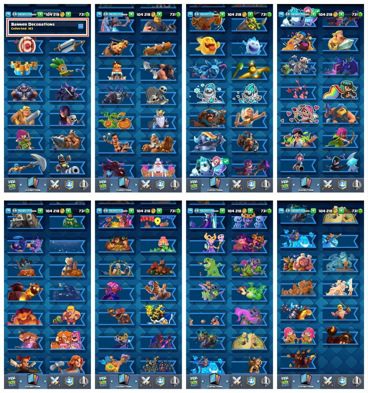 💥LUXURY GERMANY LOCAL ACCOUNT 💥75 MAX CARDS 💢 20 ELITE CARD 🍀 17 EVO CARDS 🏆 12,000 TROPHIES ⚡24 ARENA LVL 🌹 59 XP LVL🧣15 KT 🍁 158 OP RARE EMOTES 🌲 17 OP TOWER SKIN 🏰 120 CARDS 💥 FAST DELIVERY 🚚