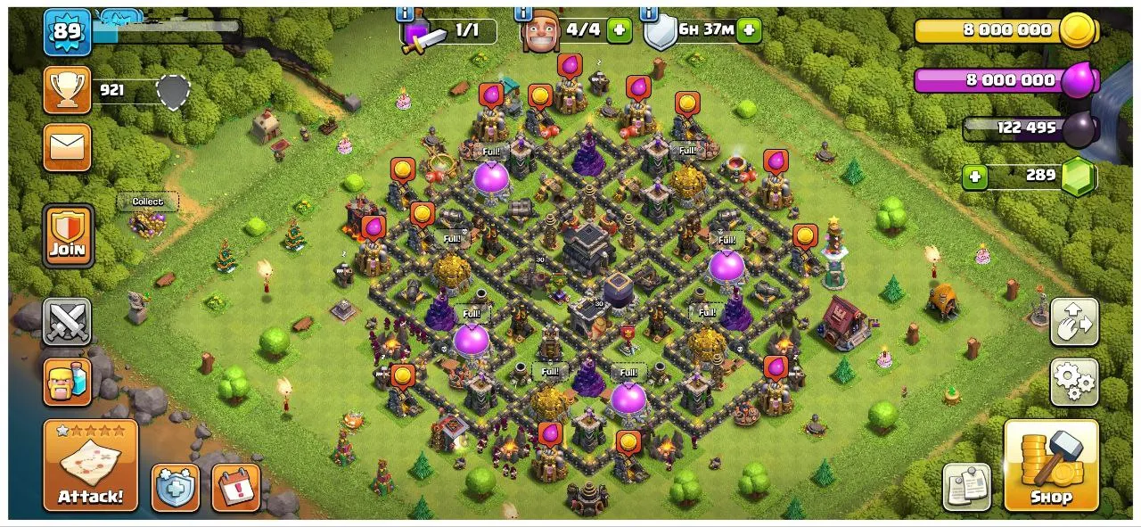 💥45% OFF SALE💥 LOCAL BRAZIL 🇧🇷♨️ TOWN HALL 9 PURE MAX 🍁 FREE NAME CHANGE 🆓 HEROES { BK 30 , AQ 30 , MP 10 } ❤‍🔥 89 XP LVL ☄️ OP MAGIC ITEMS ♨️ 103 CWL MEDALS 🔥 LOT OF OBSTACLES 💕 FAST DELIVERY 🚚  #KB