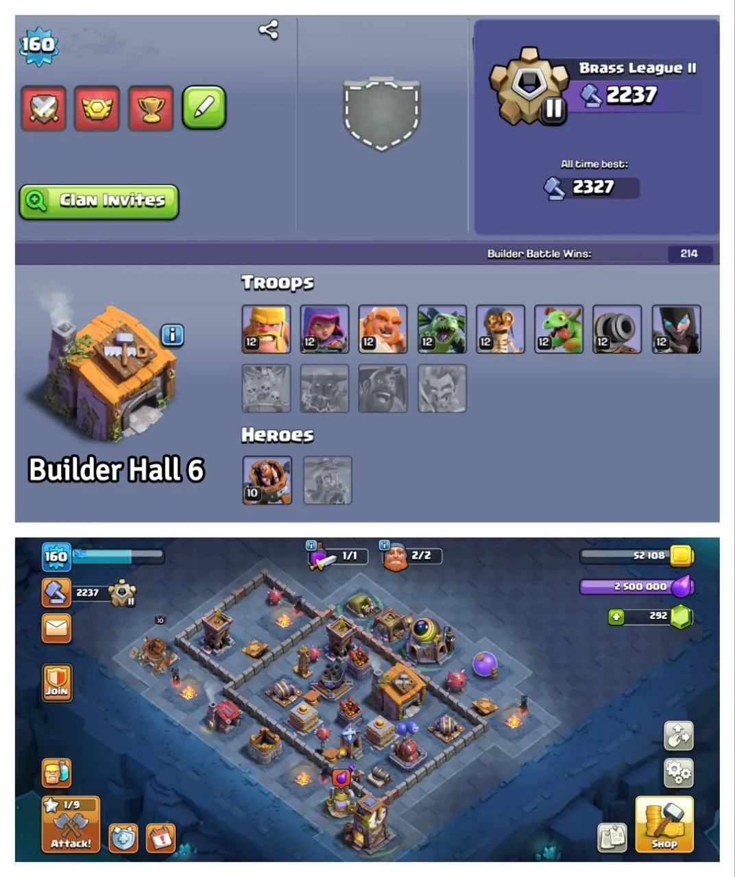 LOW COST ACC | TH 12 PURE MAX | 1 EPIC EQUIPMENT | MAX BASE N HEROS | CHECK DESCRIPTION | FAST DELIVERY