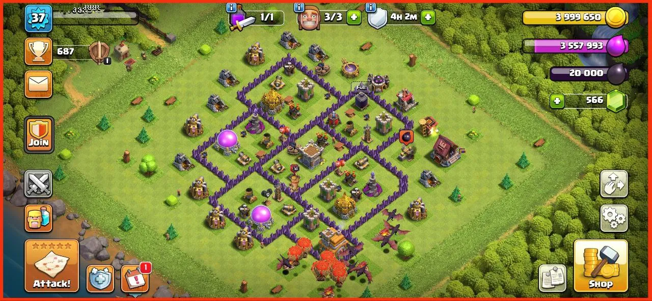 LOW COST ACC | TH 7 PURE MAX | FREE NC | 473 RAID MEDAL | CHECK DESCRIPTION | FAST DELIVERY