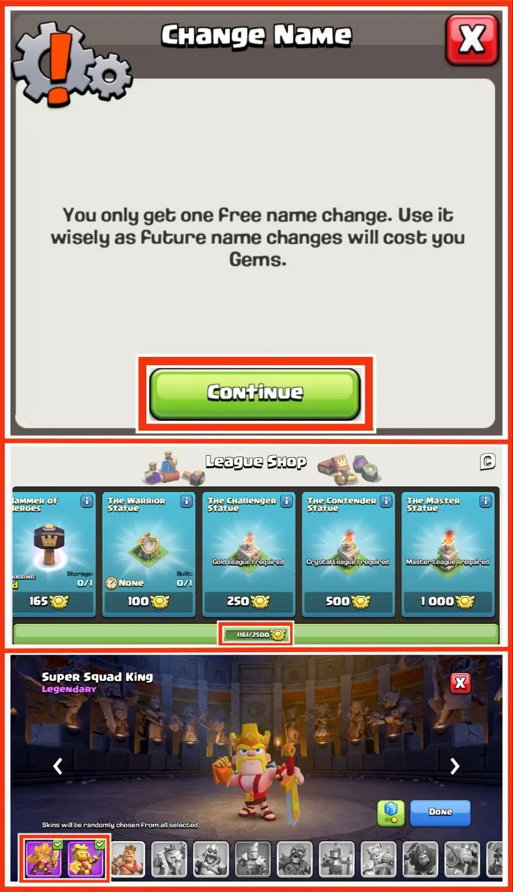 LOW COST ACC | 6000 GEMS | TH 14 BASE MAX | FB 21 EPIC EQUIPMENT FB 21 | FREE NC | HEROES  BK68  AQ73  MP55  GW51  RC27 | CHECK DESCRIPTION | FAST DELIVERY