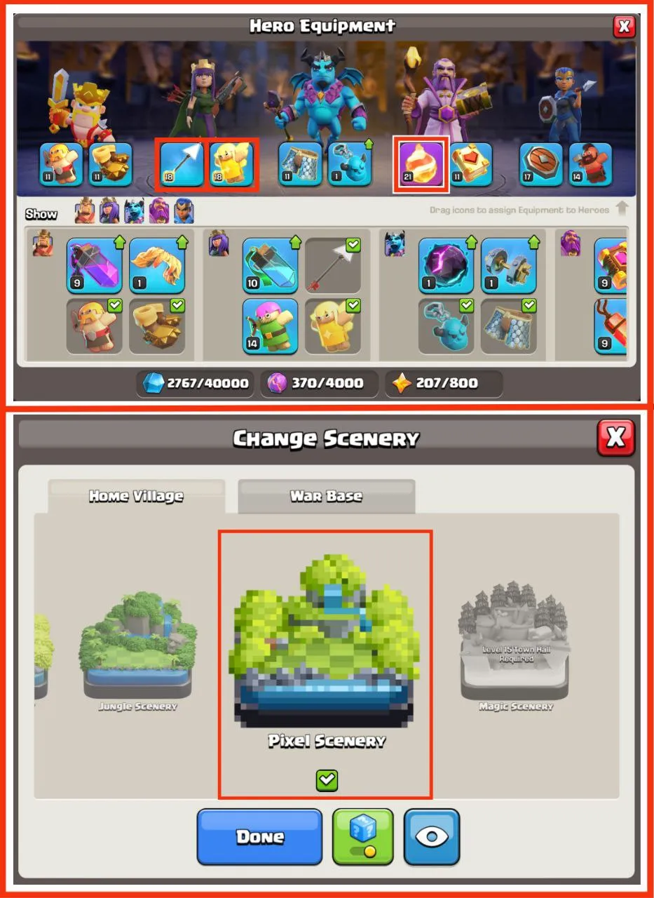 LOW COST ACC | 6000 GEMS | TH 14 BASE MAX | FB 21 EPIC EQUIPMENT FB 21 | FREE NC | HEROES  BK68  AQ73  MP55  GW51  RC27 | CHECK DESCRIPTION | FAST DELIVERY