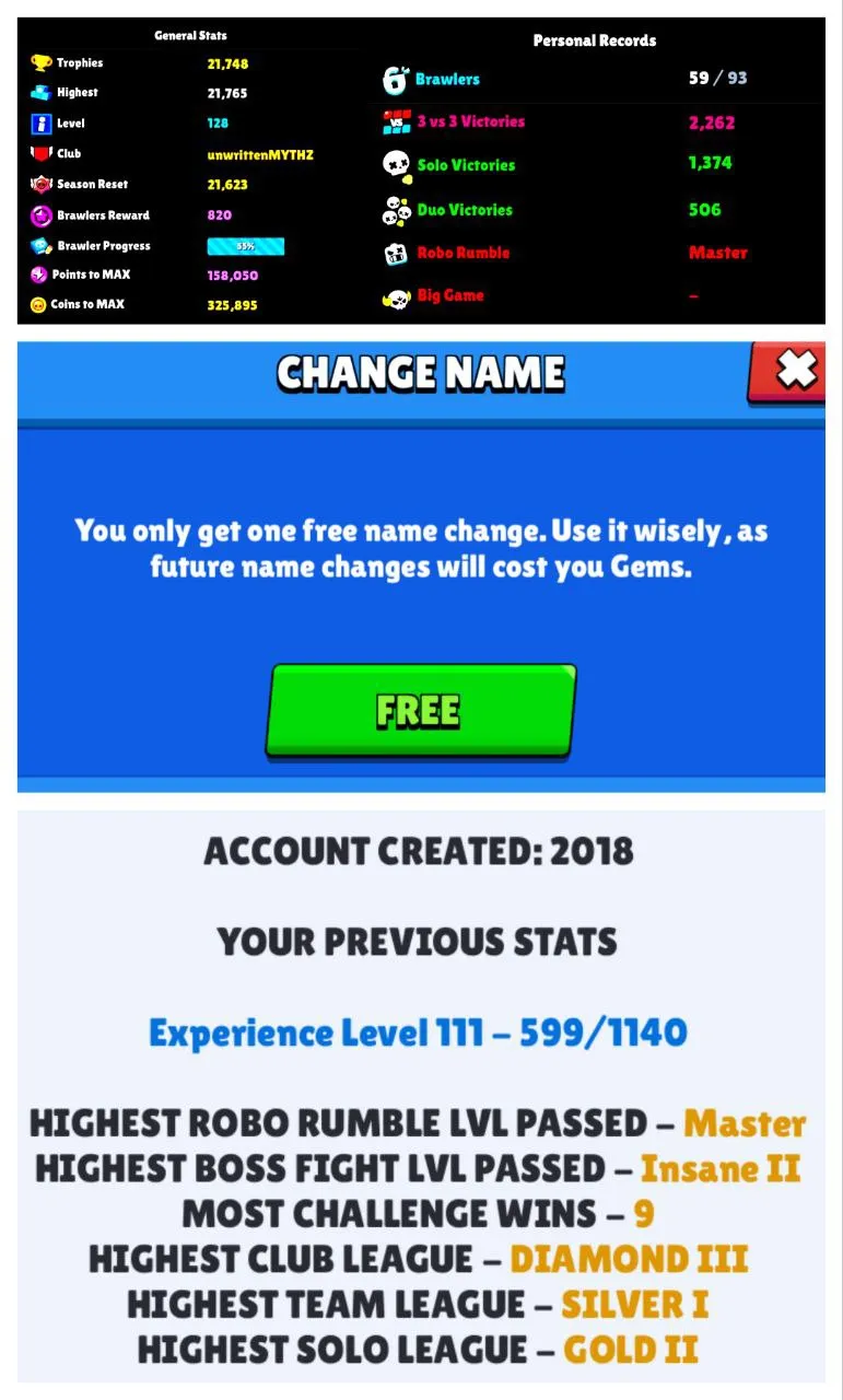 LOW COST SALE | 21 700 TROPHY | 1 MAX BRAWLER | 3 HYPERCHARGE | FREE NC | 59 BRAWLER | CHECK DESCRIPTION | FAST DELIVERY