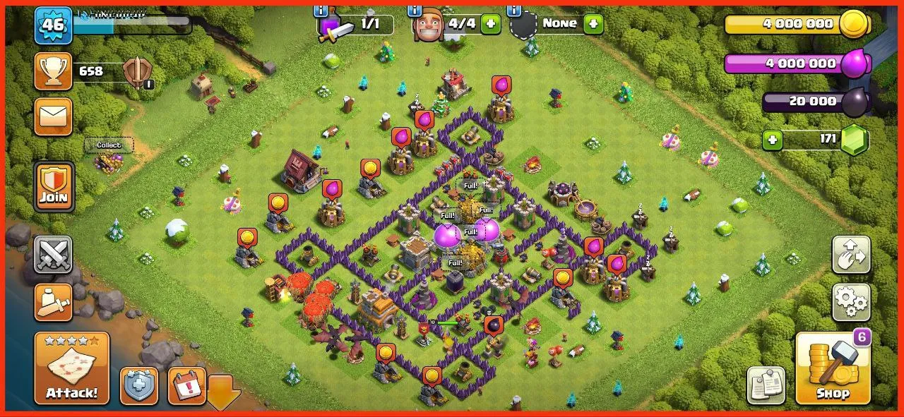 LOW COST ACC | TH 7 PURE MAX | OP MAGIC ITEM | 46 XP LVL | OP OBSTACLE | CHECK DESCRIPTION | FAST DELIVERY