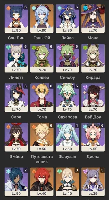 ZZZ13 // Arlequin c4+ Signature, Mavouika c1+ Signature, Rizli c1, Lini+ Signature, Wanderer+ Signature, Kazuha+ Signature