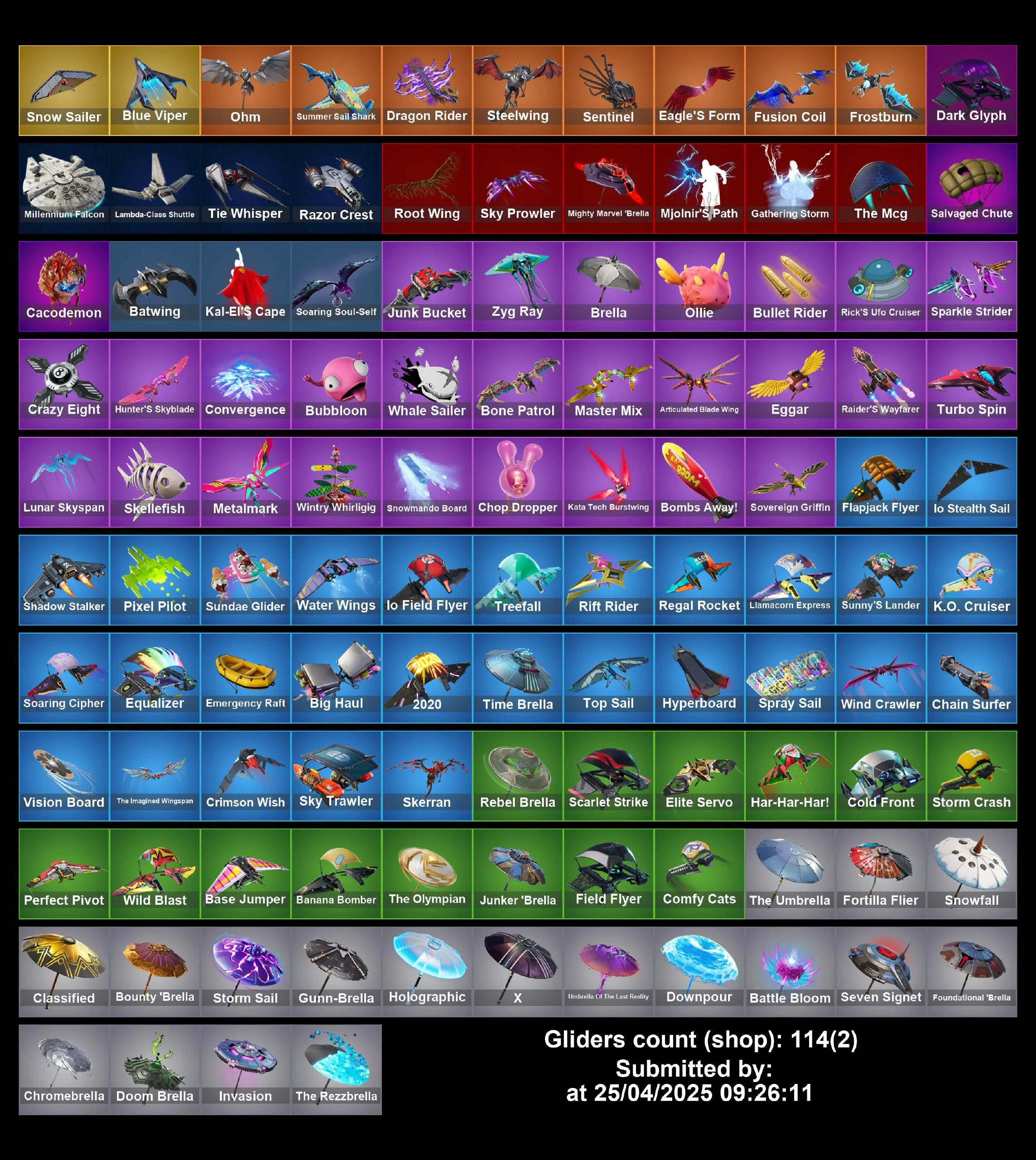 [PC/PS4-5/XBOX] 139 Skins | Candy Axe | Gold Midas | Bat Man | Dead Fire | Inferno | Spider Man | Rick Sanchez | Aura | Crystal | Nog Ops | Full Email Access