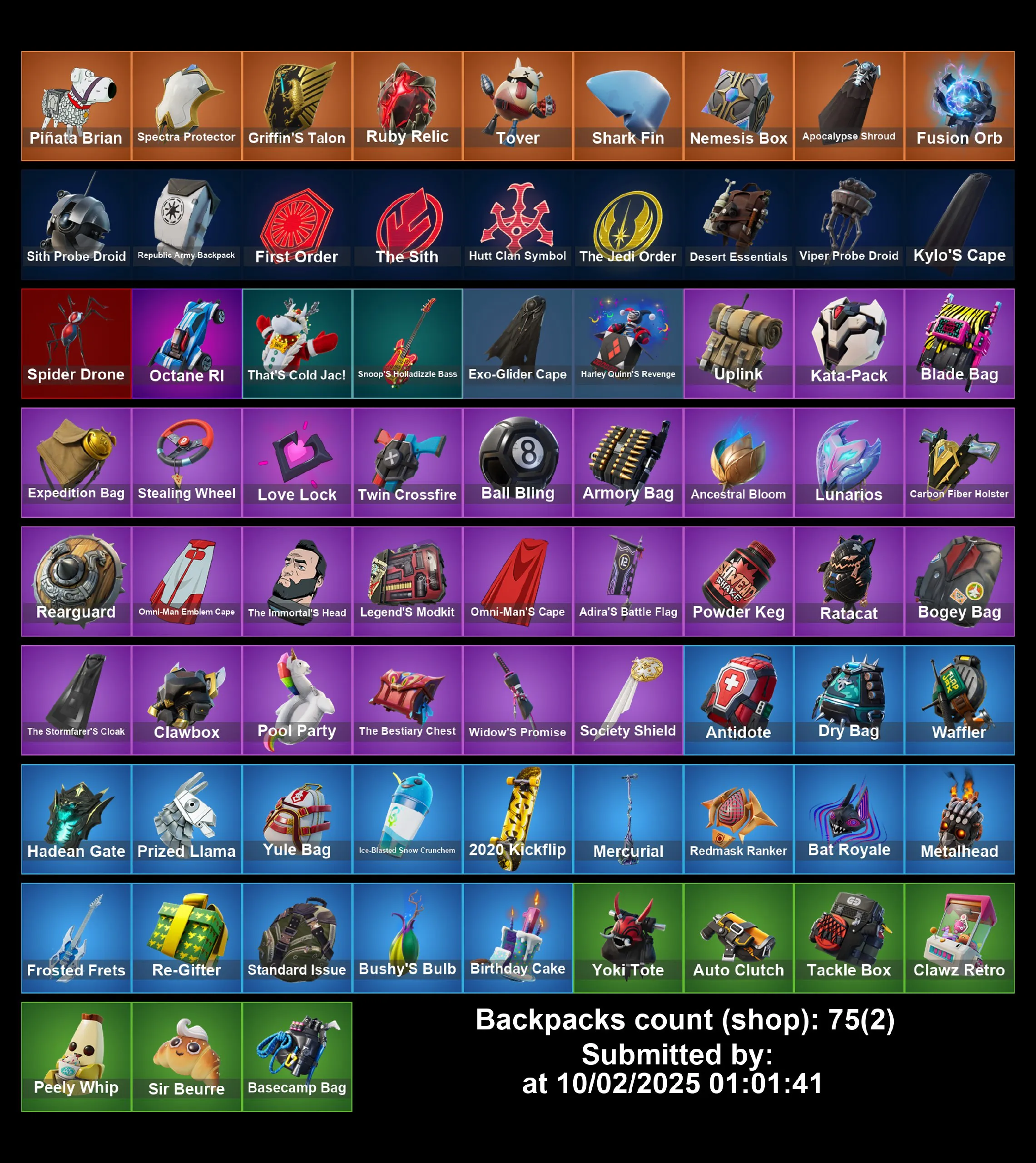 [PC/PS4-5/XBOX] 50 Skins | Drift ( Stg.5 ) | Orange Justice | Spider Man Zero | Omni Man | Wave Breaker | Jump Shot | Rebirth Harley Quinn | Full Email Access