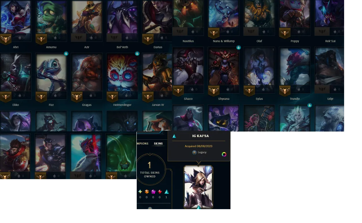 🔥LVL44 Iron 4 64LP 1W/0L (In Placements)💎Handleveled ACCOUNT⭐IG Kai'Sa✅Name Changeable🔓Unverified Email – Lifetime Ownership Guarantee