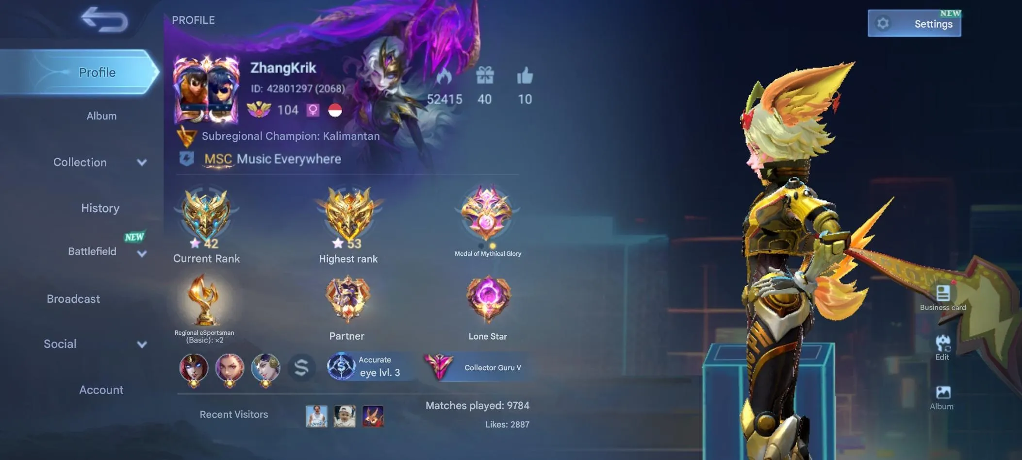 ML520 Legend Saber Prime Chong Beat Star Kagura Luckybox Odette P Ace Pharsa Drawing Odette Fiery Crown 340 Skins