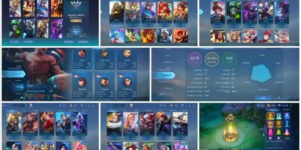 ML572 Collector Natalia I | Gaara Vale Lightborn Fanny Tigreal | 14 Epic Skins | Premium Collection