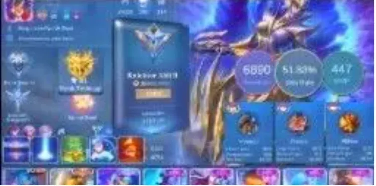 ML697 Android & Ios 194 Skins KOF Karina Collector Natalia Zodiac Irithel Epic Lancelot Dragon Tamer Ling Venom Gusion (G)