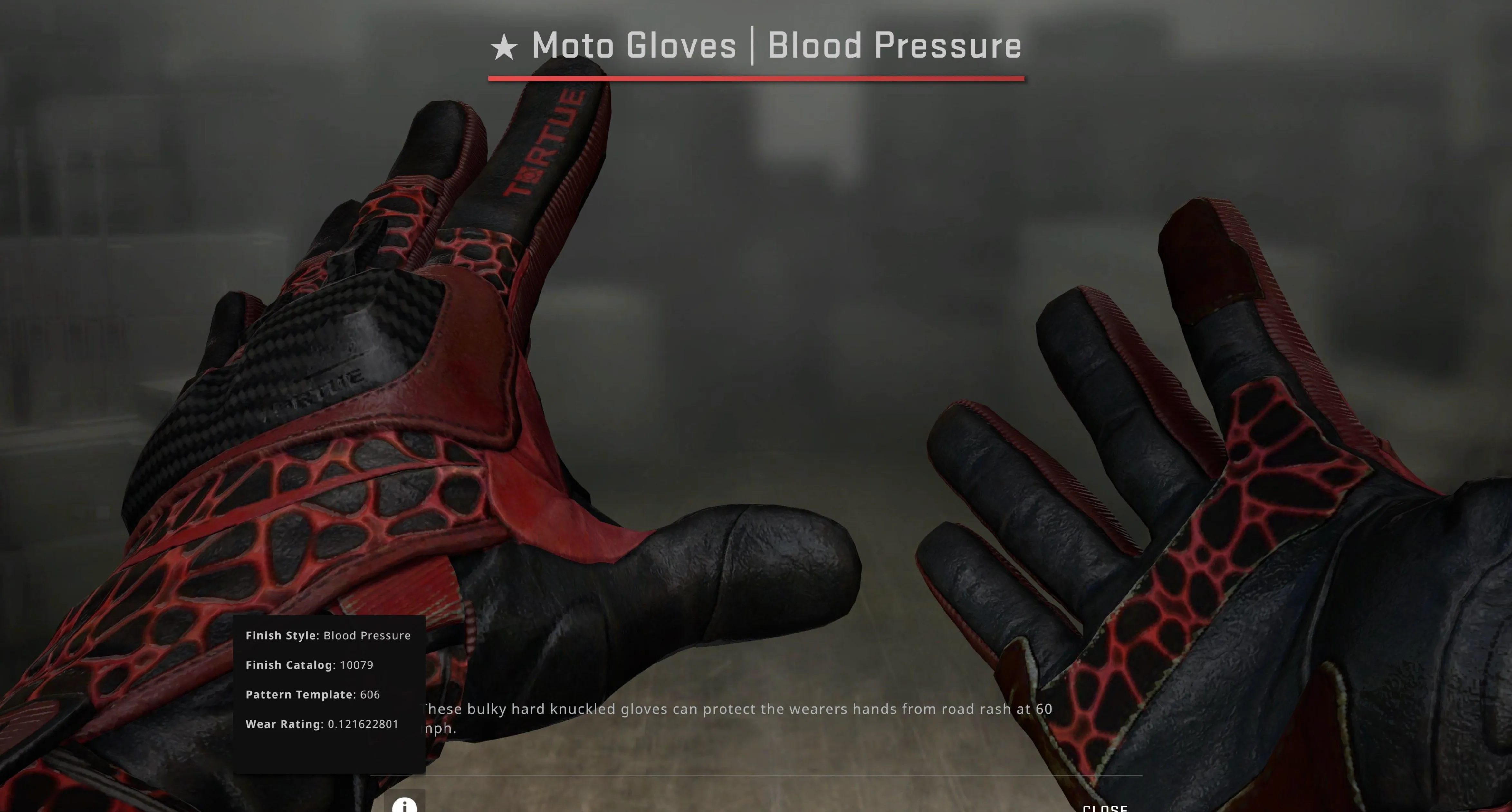Moto Gloves Blood Pressure and doppler knife