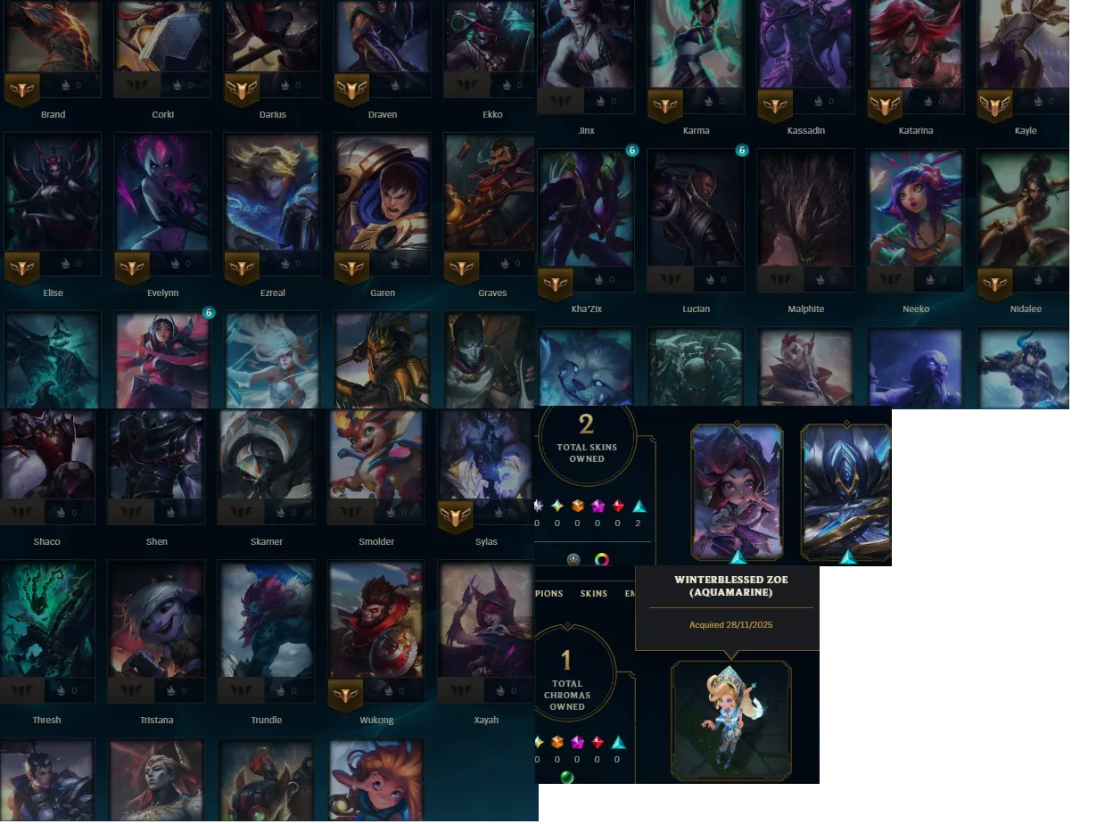 Emerald 4 MMR🔥Platinum 4 73%WR Handleveled🚀 +38/-12LP Gains💎49Champs 2Skins✅Lifetime Ownership Guarantee - Never Taken Back