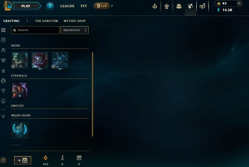 S16🔥LVL151 Grandmaster 450LP 57%WR Handleveled💎136Champs 54Skins 46Chromas🏆Challenger Rewards⭐Name Changeable✅Lifetime Ownership Guarantee - Never Taken Back