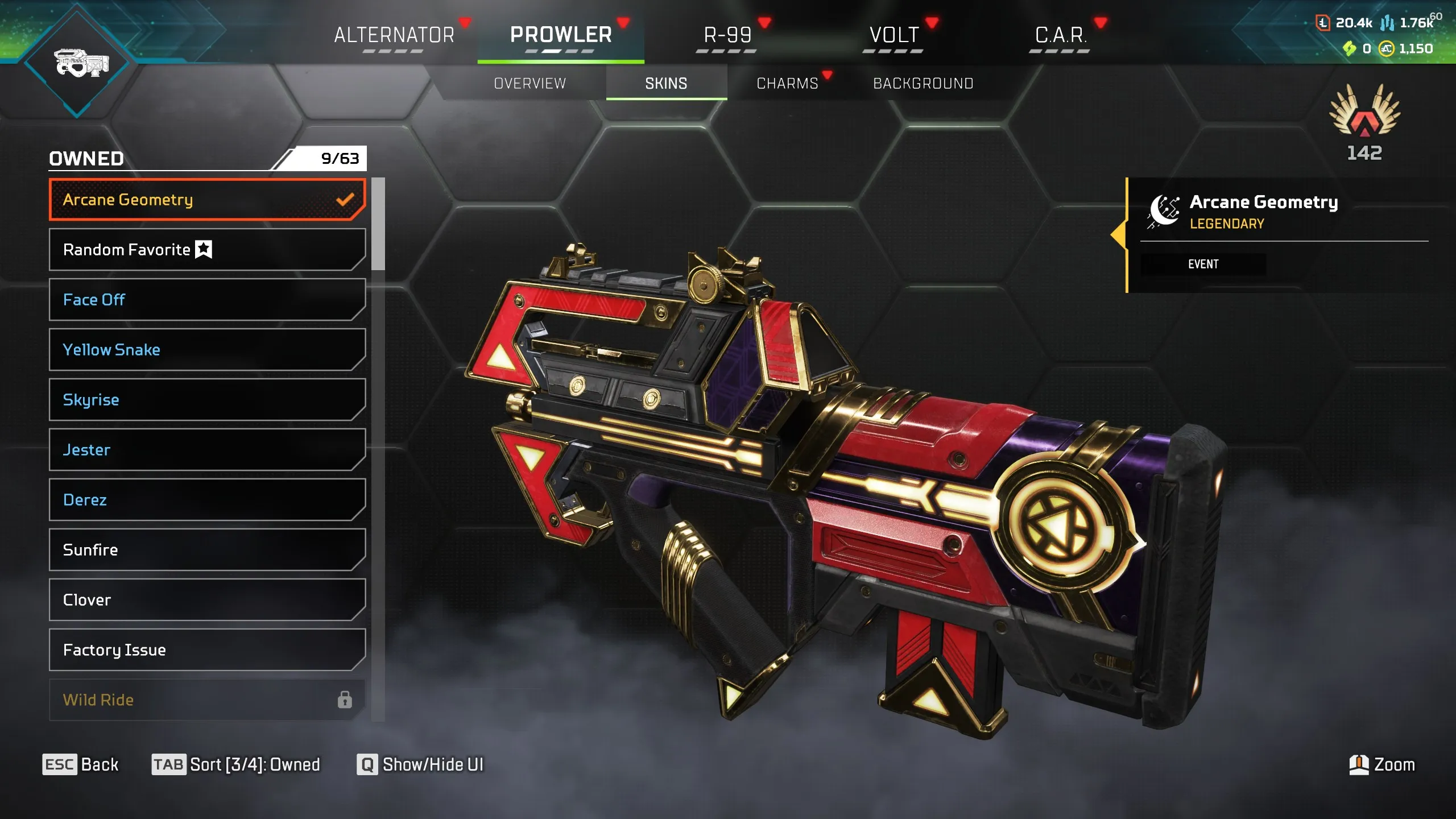 AP694 Gold Rank | 80 LVL | Relic Octane El Diablo | Hype Beast | Perfect Soldier | Yellowjacket | Heart of Divine 142 | Trial by Fire 142 | Arcane Geometry 142 | Butterfly Knife 