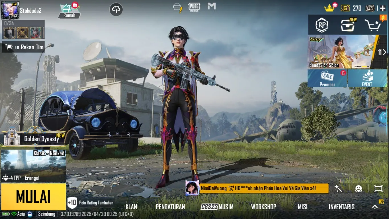 PGM537 M15 Max Mythic Set, Night Phantasma, Cycle6 & Cycle7 Mythic Sets, Glacier M416, Gilded Galaxy MK14, Little Pony M762, Soaring MG3, Spirit Sentry Uzi