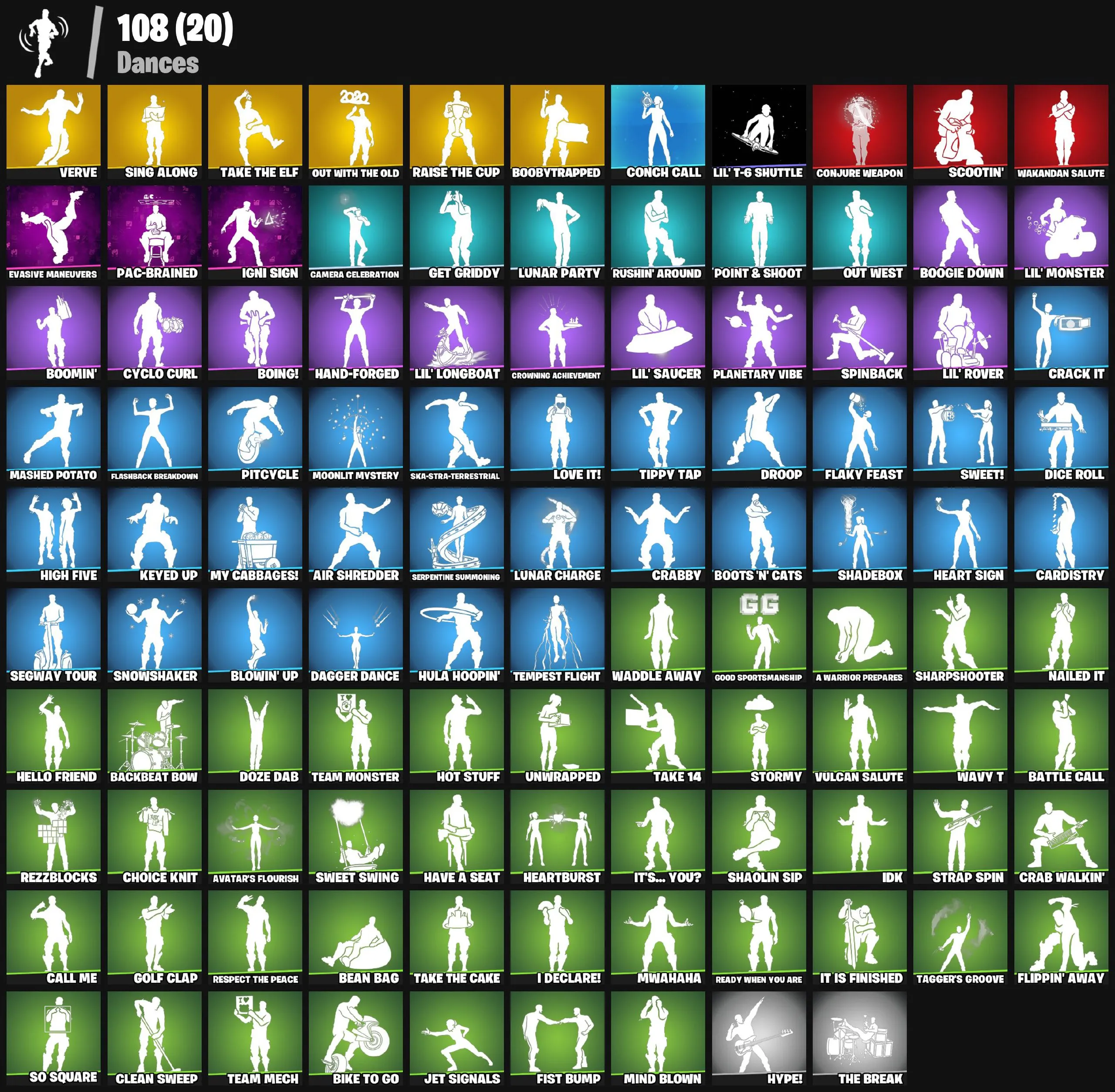 F1161 105 Skins: Includes Raz, The Foundation, Spectra Knight, Fusion, Kado Thorne, OmegaRok, Joey, Menace, Kymera, Zeus, The Cube Queen