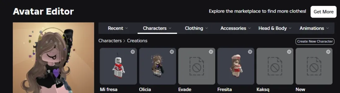 RBL2846 5.9K+ Robux Spent Adopt Me Pet Account Mi fresa Olicia Evade Fresita Kaksq New Characters Cute House Setup (G)