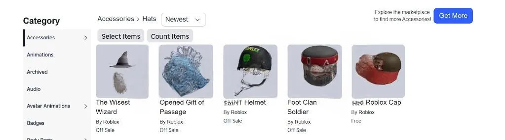 RBL2854 1.36K RAP Wizard The Wisest Wizard Opened Gift of Passage TMNT Helmet Foot Clan Soldier Red Roblox Cap Offsale 2012 Setup (G)