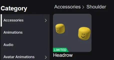 RBL2883 2.450 RAP Headrow Limited Shoulder Accessory Astronaut Helmet 2009 Kurulum Classic Collectors Setup (G)