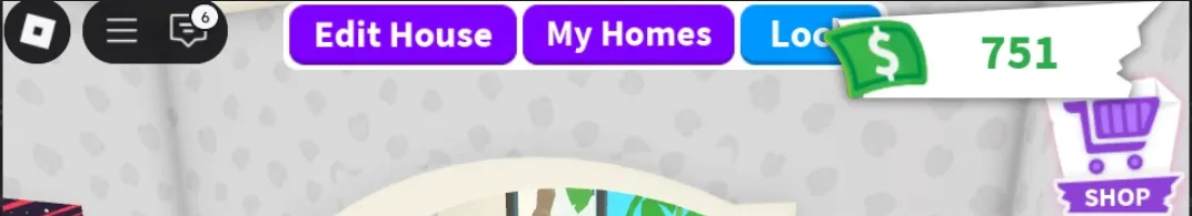 RBL2914 (EMAIL YOK) 10k+ Robux Totali Hesap Adopt Me House 751 Bucks Starter Home Progress (G)