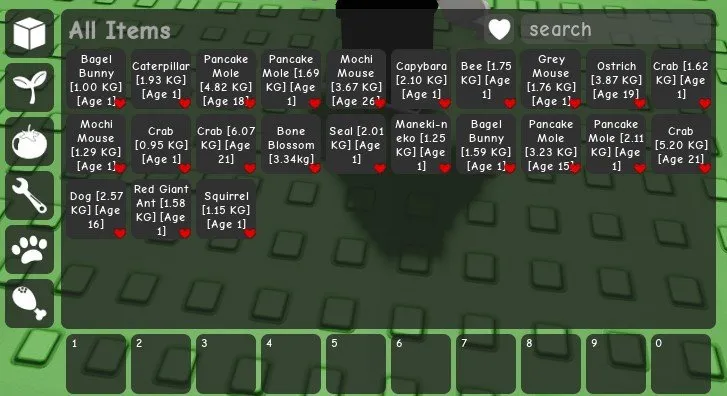 RBL3061  Grow a Garden Candy Blossom Starter, Many Seeds, Pets, 990B+ Currency, Honey Bee, Dog, Crab, Red Giant Ant, Bagel Bunny, Bone Blossom and More (G)