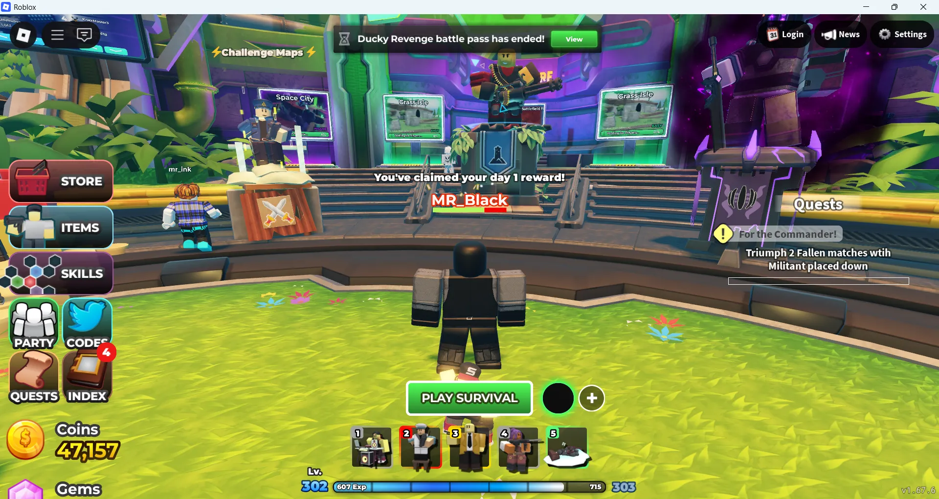 RBL3085 302 Level star 47k Coins star Brawler Accelerator Engineer Golden Crook Boss Golden Pyromancer Snowballer Hallow Punk (G)