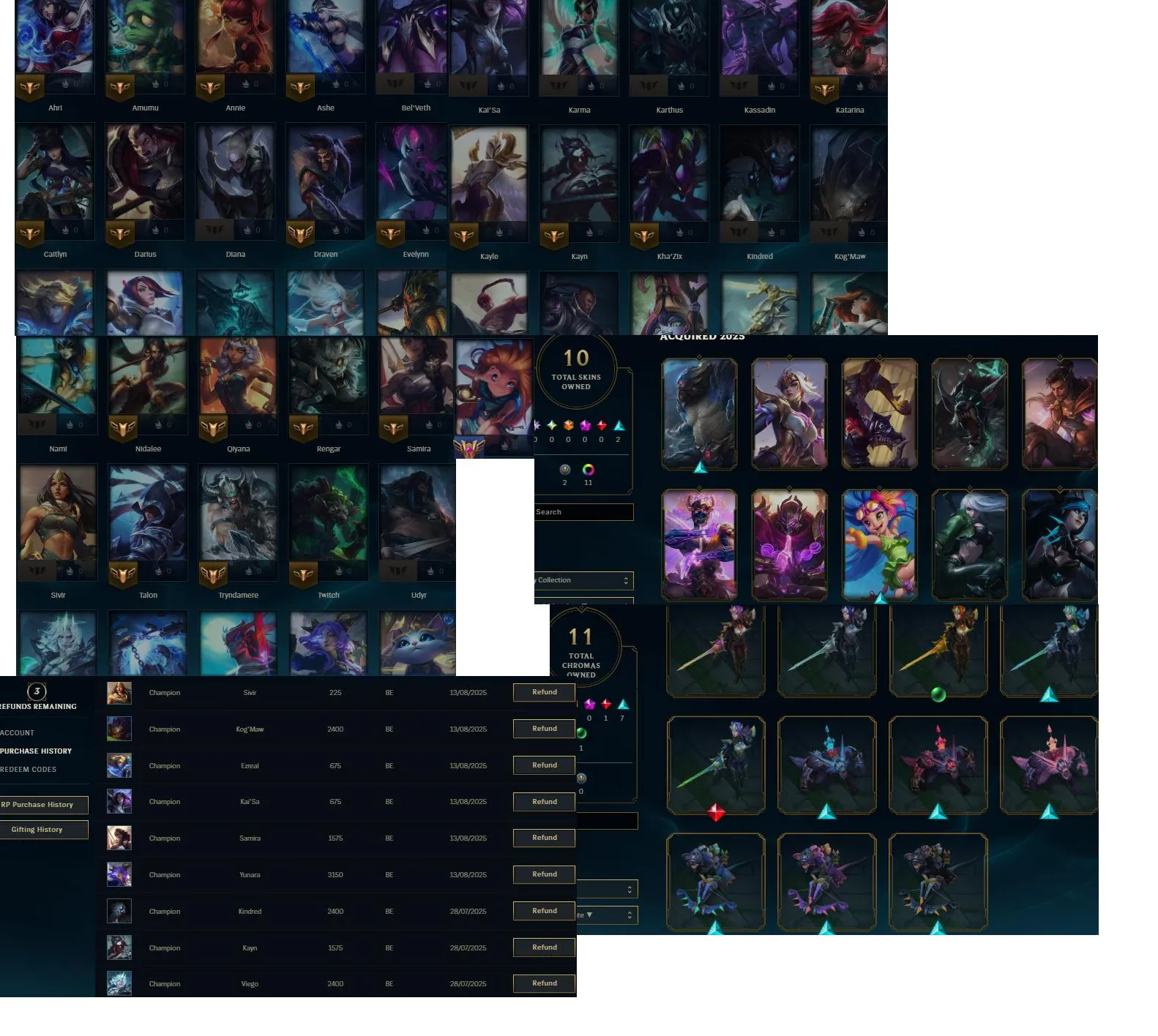 Diamond 3 MMR🔥Emerald 2 13LP 62%WR +30/-10LP Gains🔓Unverified Email✅Lifetime Ownership Guarantee✔️Recovery info included