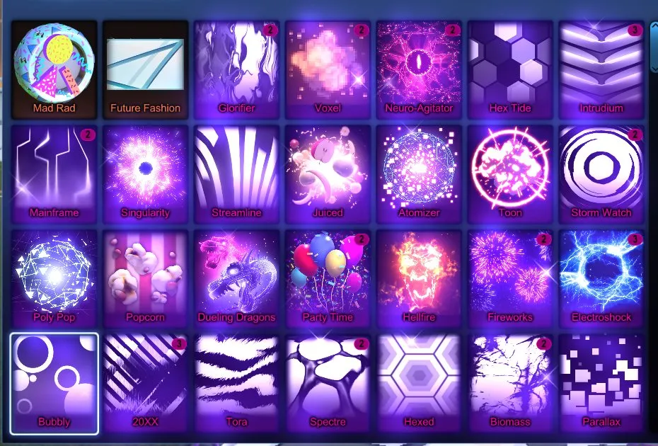 STOCK596 Fennec Inventory, 44 Black Market, 257 Import, 147 Exotic, Painted Cars and Goal Explosions