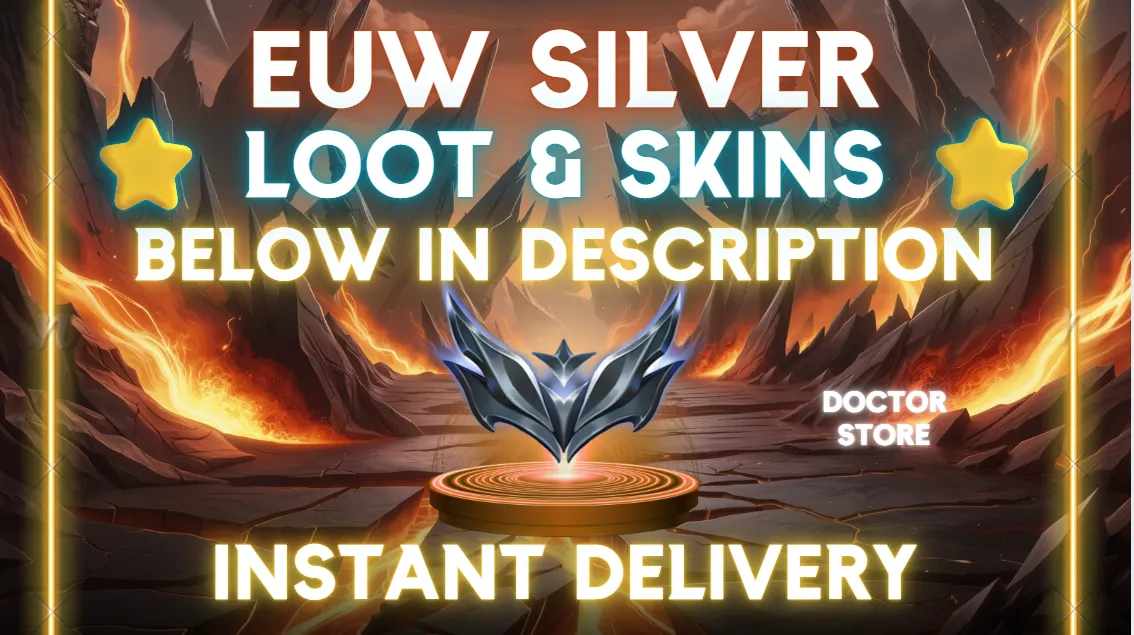 🌎【EUW】🌎 SILVER 2 ✅ 19000 BE ✅ 2 SKINS ✅ CHECK DESCRIPTION FOR LOOT ✅ 36 CHAMPIONS ✅ SAFE ✅