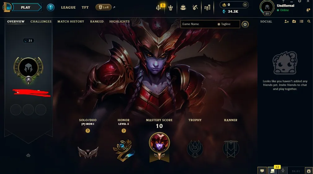 EUW High Quality Safe S14 Iron 4 S16 Iron 1 Hardstuck| BE:34300| Corporate Mundo & Cosmic Lux | Honor lvl 3 | #34