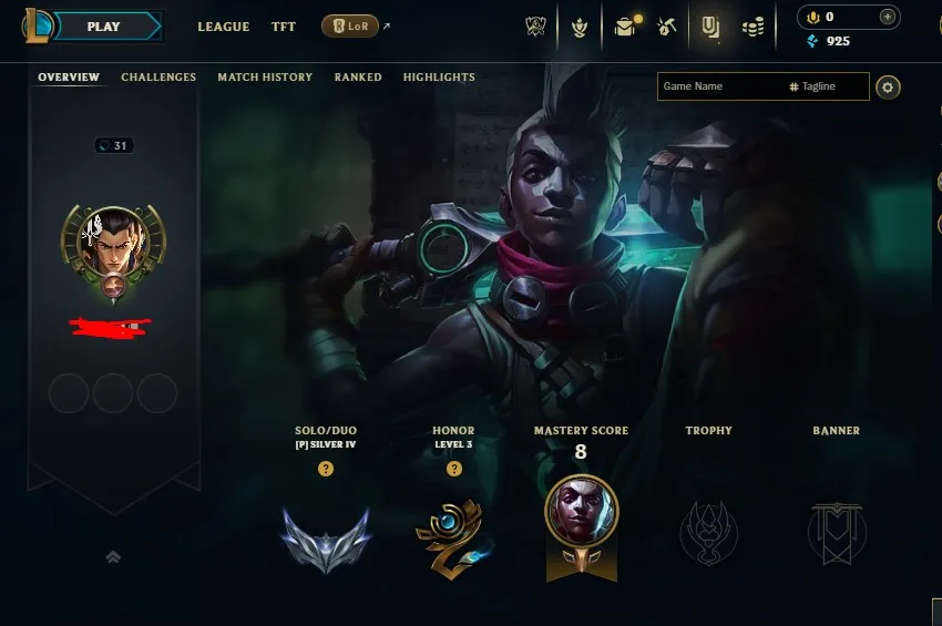 EUW S15 Silver 4 | Champs: 28 | Praetorian Graves & Super Teemo | Gold 2 MMR | Honor lvl 3 | #7