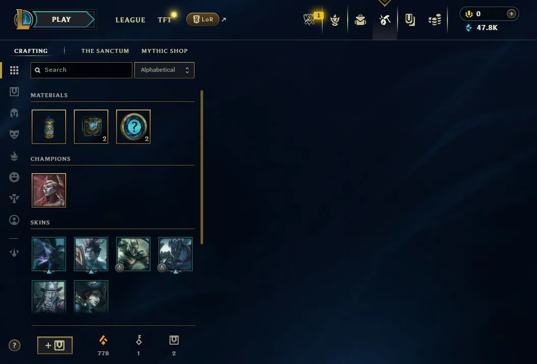 [EUW] smurf account LVL 31 - 47.8K BE - Ranked Ready