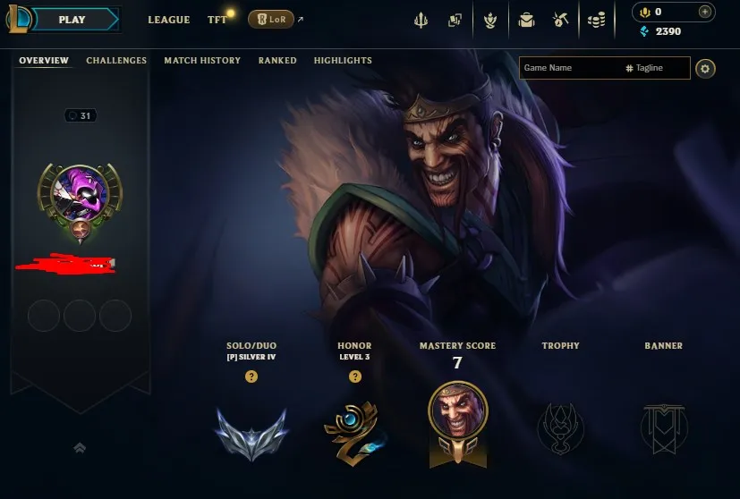 EUW S14 Platinum 2 S16 Silver 4 | Champs: 27 | Demacia Vice Lucian & Ocean Song Seraphine | Honor lvl 3 | #55