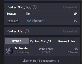 EUW S16 Silver 1 S14 Plaitnum 1 | Champs: 32 | Victorious Kog'Maw & Samurai Yi | Honor lvl 3 | #90