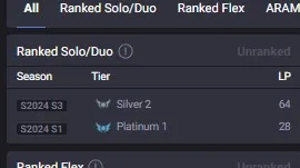 EUW S16 Silver 2 S14 Silver 2 | Champs: 34 | Winterblessed Diana & Shan Hai Scrolls Bard | Honor lvl 3 | #99