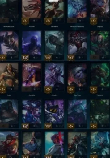EUW 🌟 BRONZE 3 🏆 8 SKINS ✔️ 55 CHAMPIONS