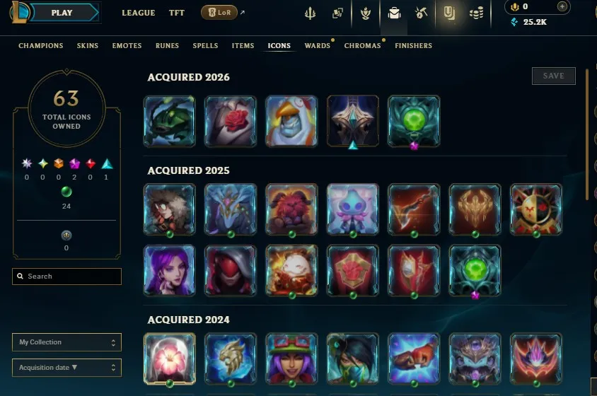 EUW S16 Gold 4 | Champs: 66 | BE: 25.2K | Ann-Sivir-Sary & K/DA All Out Kai'sa & Dawnbringer Yone | Skins: 47 | Honor lvl 5 | #101