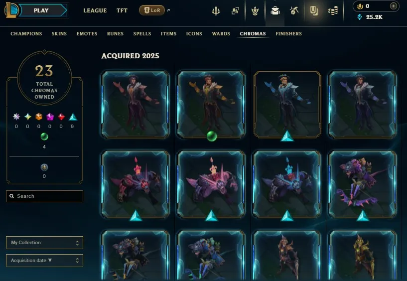 EUW S16 Gold 4 | Champs: 66 | BE: 25.2K | Ann-Sivir-Sary & K/DA All Out Kai'sa & Dawnbringer Yone | Skins: 47 | Honor lvl 5 | #101