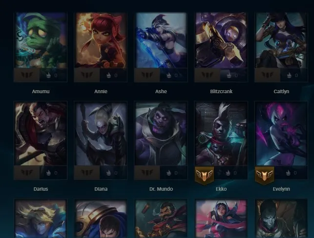 EUW S15 Emerald 2 63% WR | Champs: 51 | BE: 20K | Skins: 6 | Diamond 4 MMR smurf | Honor Lvl 4 | #1