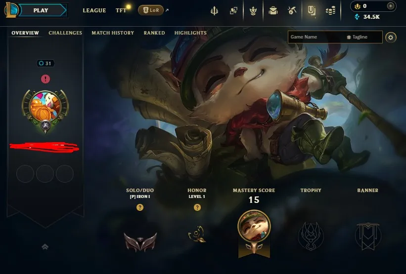 EUNE High Quality Safe S16 Iron 1 S14 Iron 4 0 LP Hardstuck| BE:34.5K | EDG Graves & Prestigious Leblanc | #70