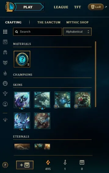 EUNE S16 Silver 4 S14 Silver 4 | Champs: 39 | BE: 10.2K | Muay Thai Lee Sin & Lunar Guardian Kha'Zix | Skins: 5 | Honor lvl 3 | #63