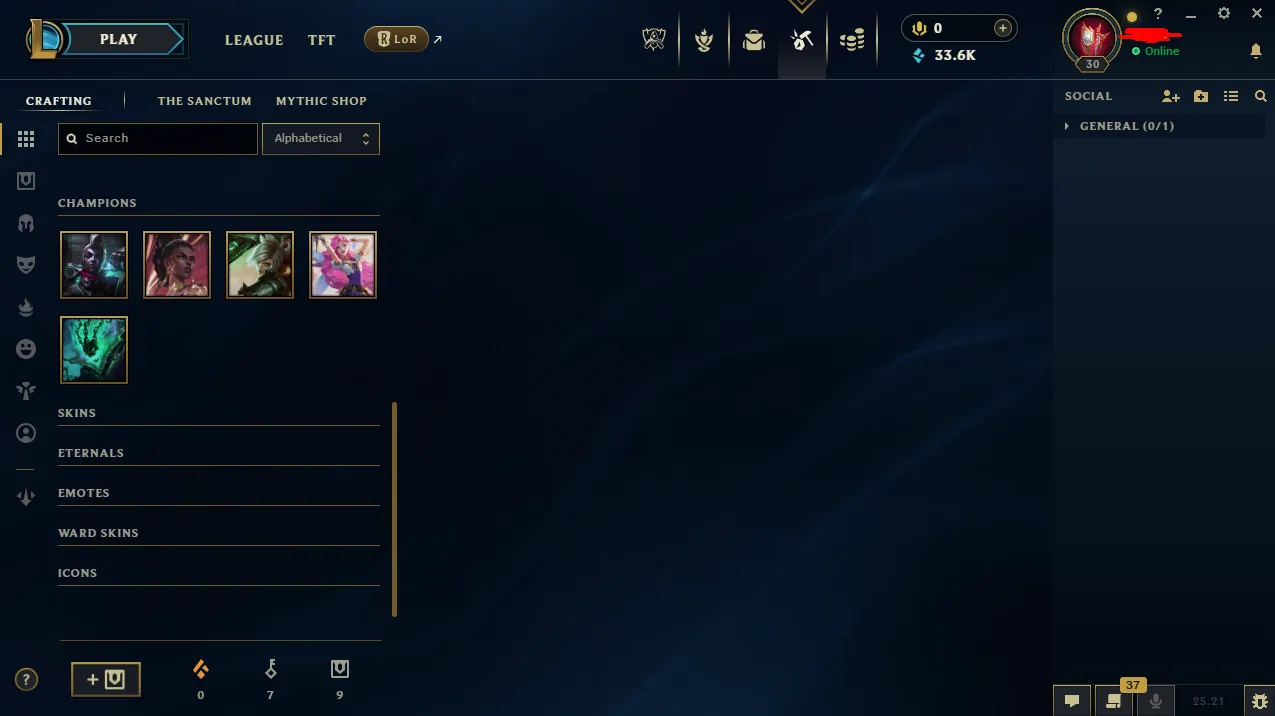 Euw smurf account - 33.6K Blue Essence 💰 - handleveled ✋-