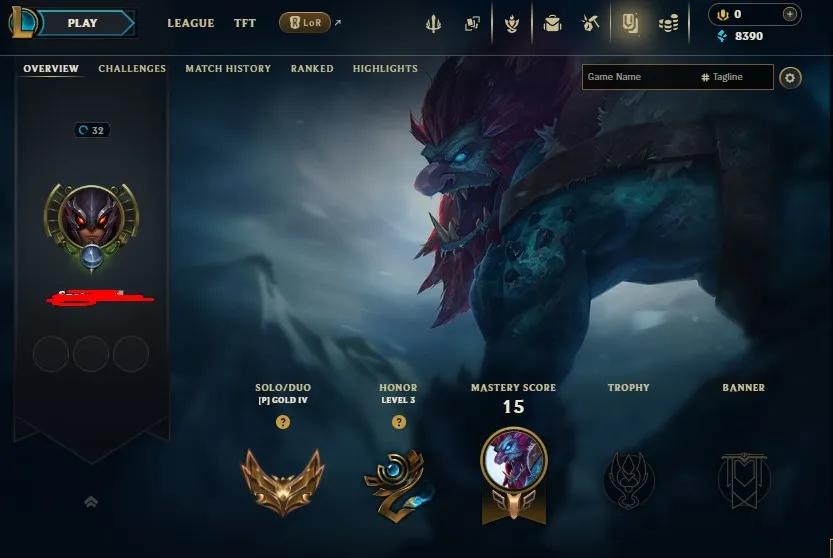 EUW S16 Gold 4 S14 Emerald 4 | Champs: 35 | Cafe Cuties Gwen & Old God Ivern | Honor lvl 3 | #68