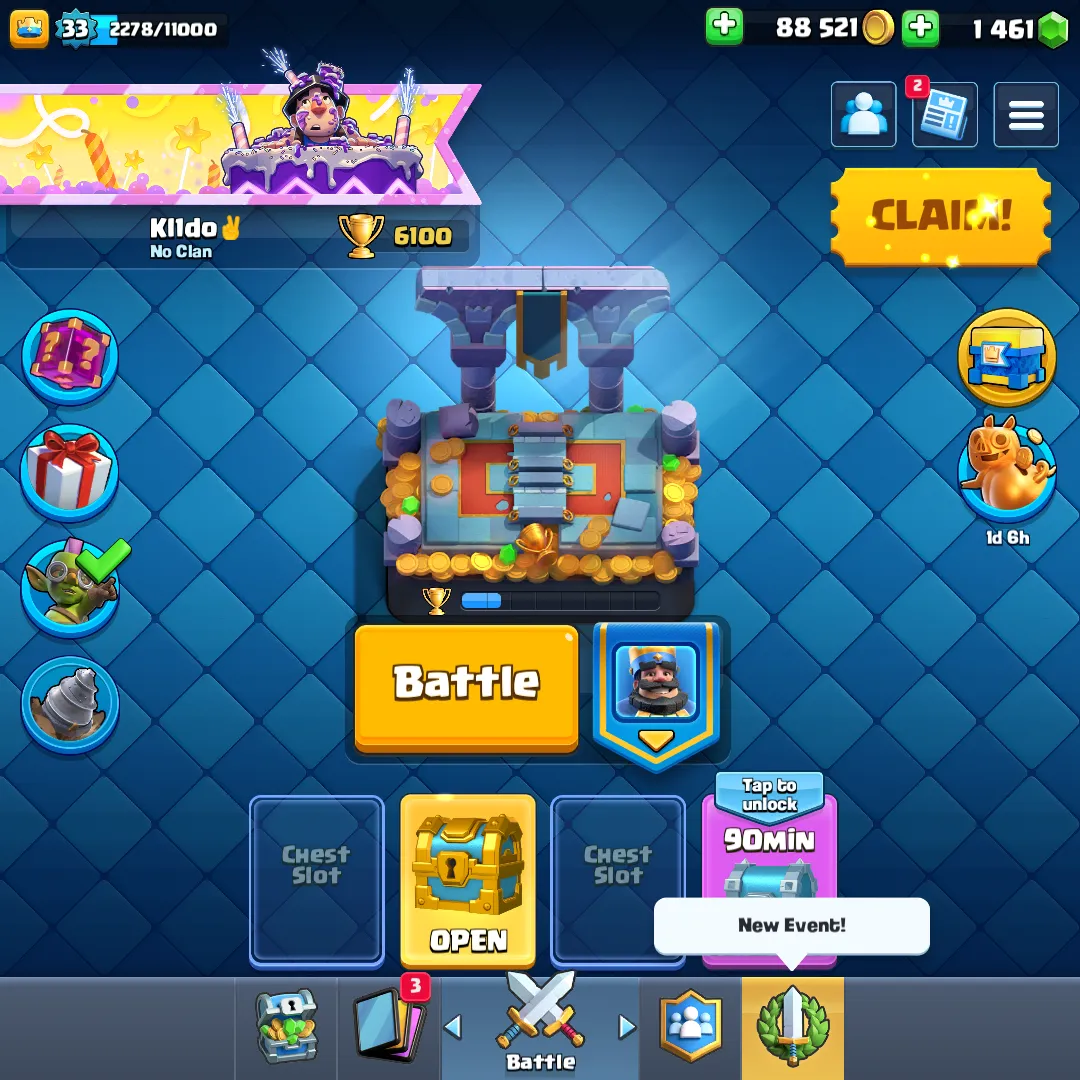 🏆7115 TROPHIES🏆ARENA 19💫LVL 39🔥9 MAX CARDS⭐108 CARDS🎴INSTANT DELIVERY🚚