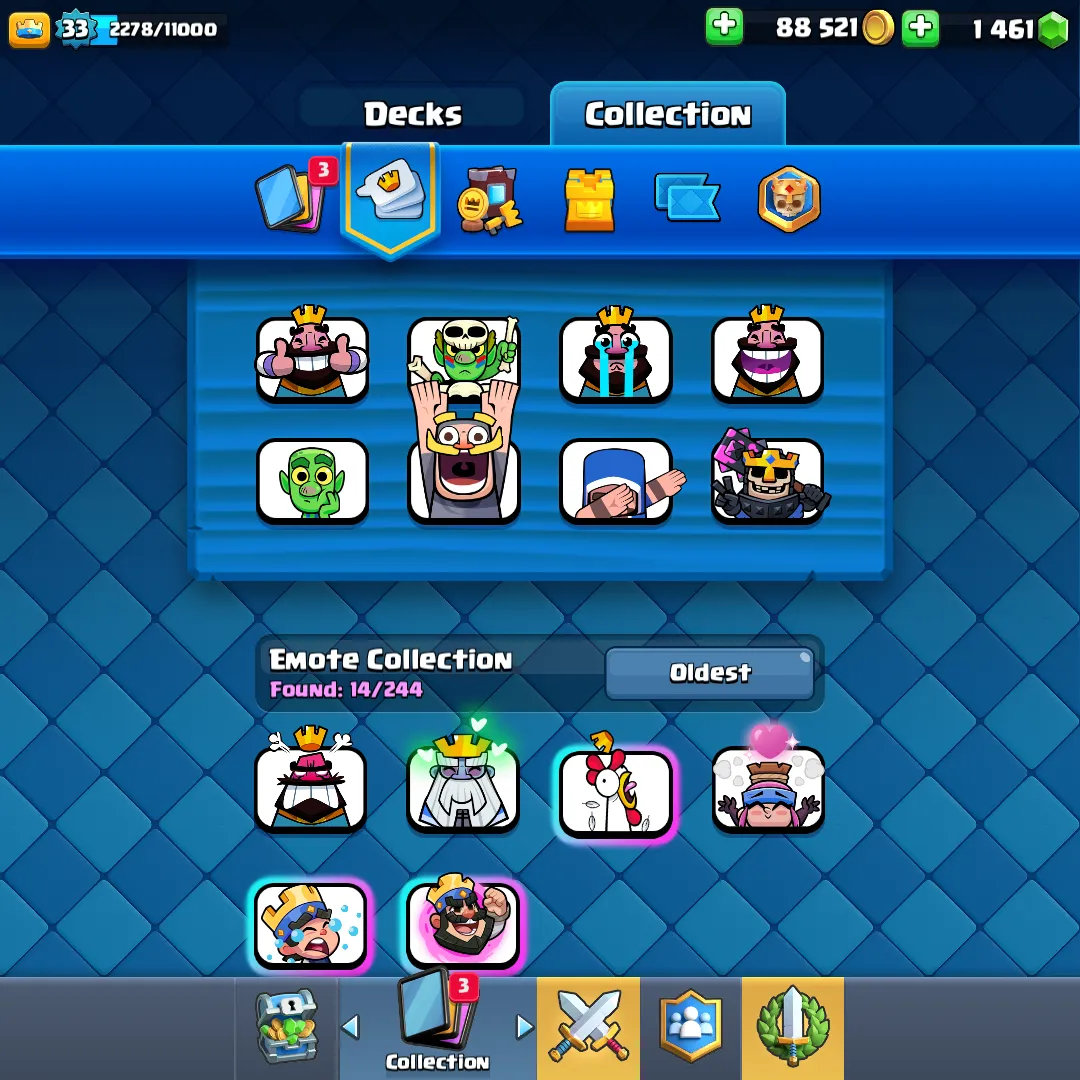 🏆7115 TROPHIES🏆ARENA 19💫LVL 39🔥9 MAX CARDS⭐108 CARDS🎴INSTANT DELIVERY🚚