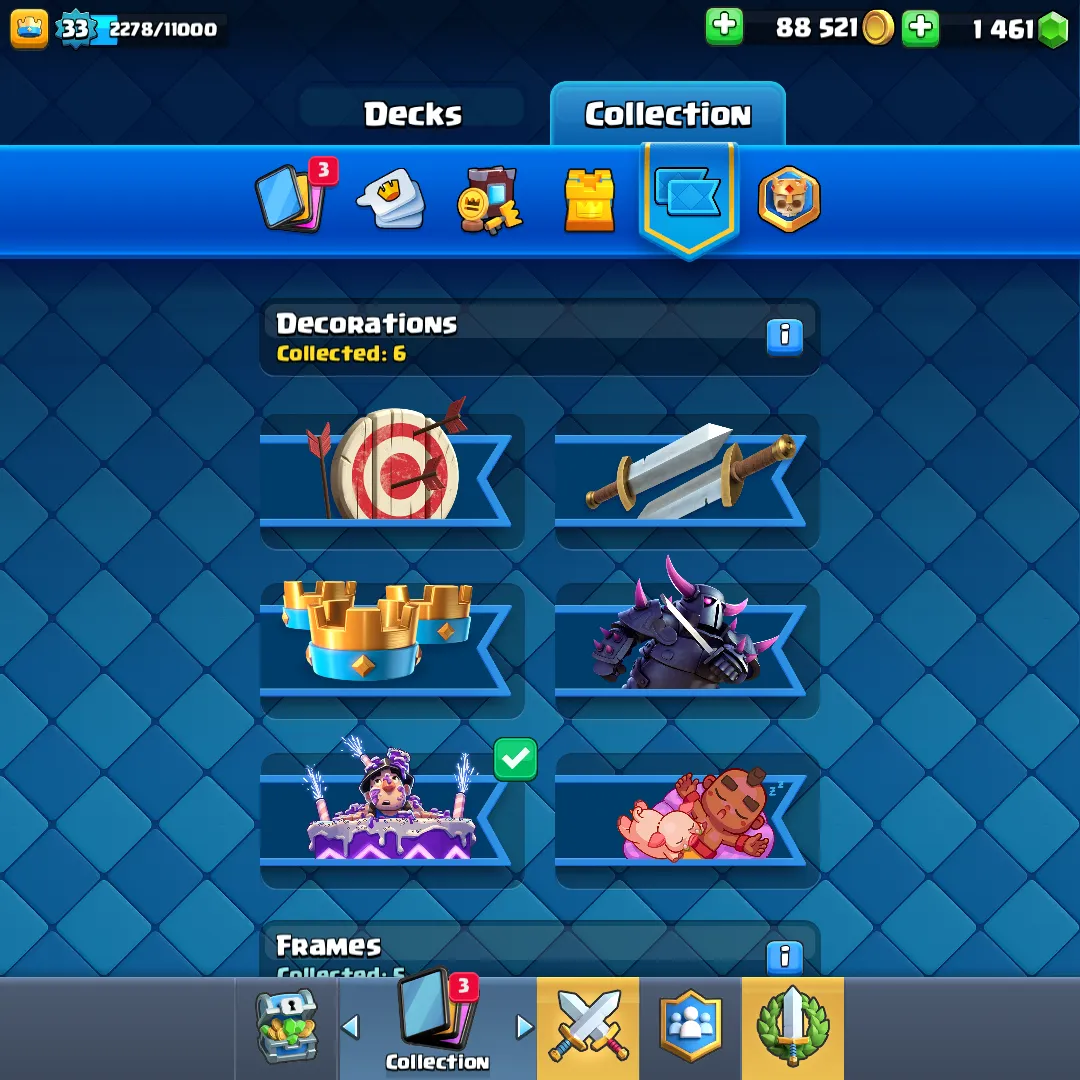 🏆7115 TROPHIES🏆ARENA 19💫LVL 39🔥9 MAX CARDS⭐108 CARDS🎴INSTANT DELIVERY🚚